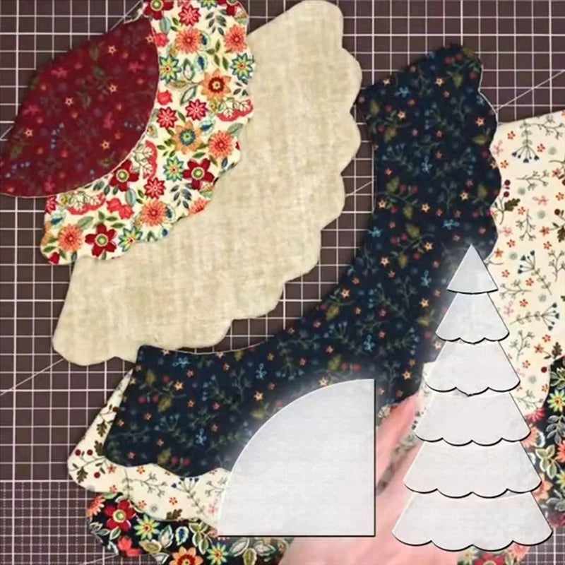 ChristmasStitch – Christmas Tree Quilting Template Set