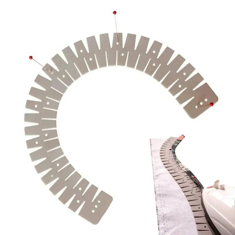 RuleFold – Flexible Silicone Heat Resistant Hemming Ruler