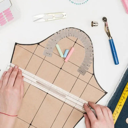 RuleFold – Flexible Silicone Heat Resistant Hemming Ruler