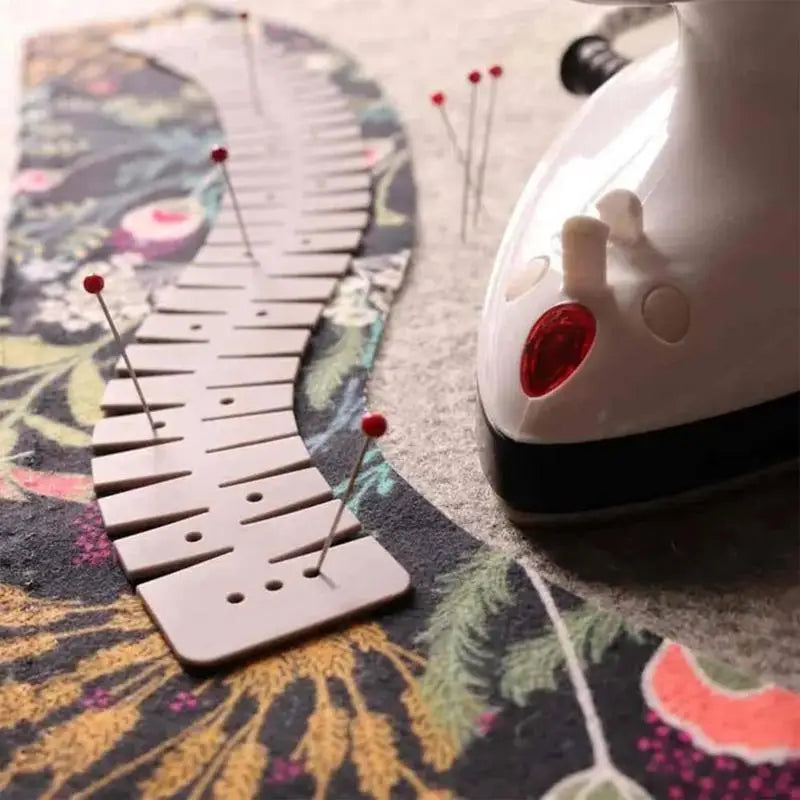 RuleFold – Flexible Silicone Heat Resistant Hemming Ruler