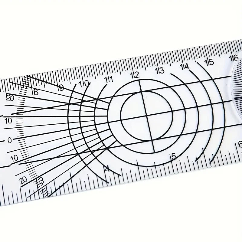SpinoStitch – 360 Degree Medical Goniometer Angle Ruler