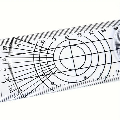 SpinoStitch – 360 Degree Medical Goniometer Angle Ruler