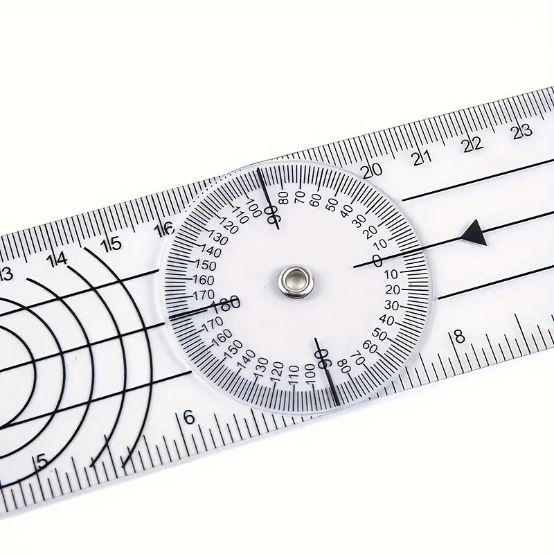 SpinoStitch – 360 Degree Medical Goniometer Angle Ruler