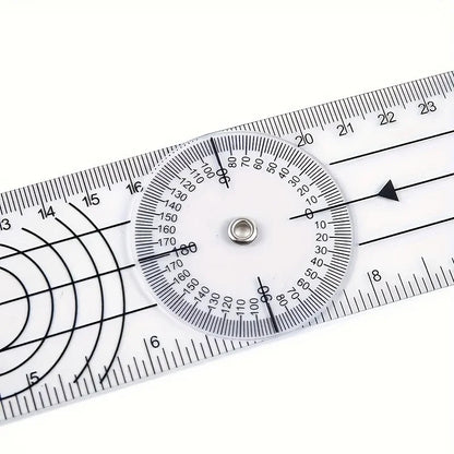 SpinoStitch – 360 Degree Medical Goniometer Angle Ruler