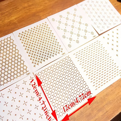 Stitchorie – Sashiko Stencil Kit