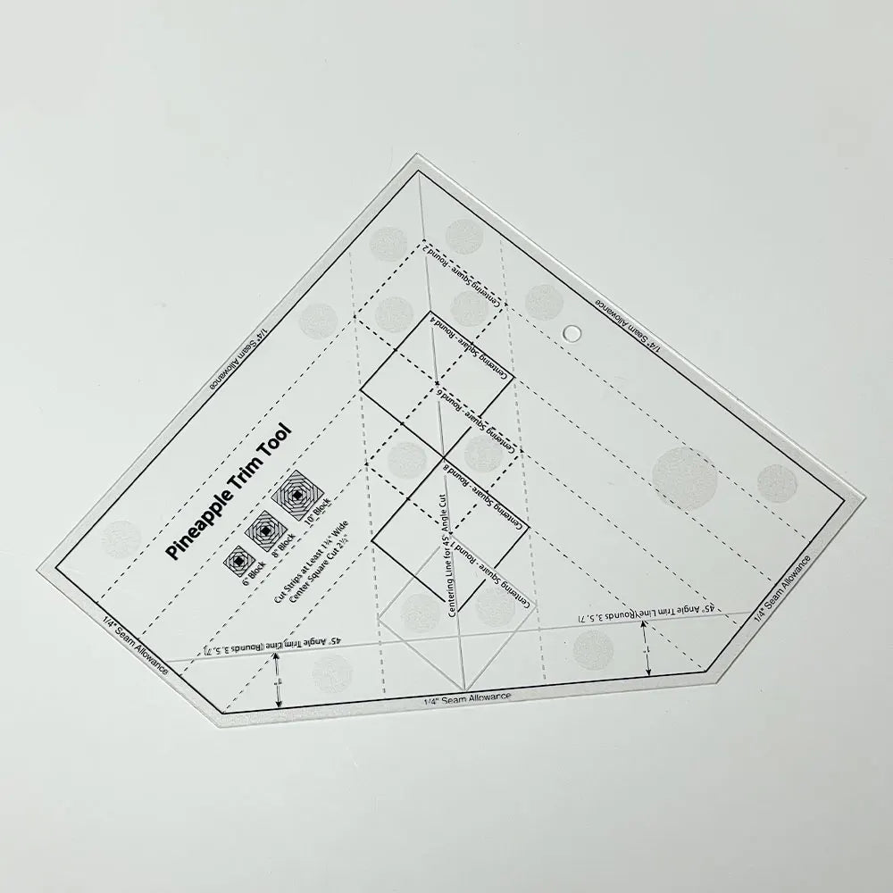 Peakquilt – Acrylic Trim Ruler Kit