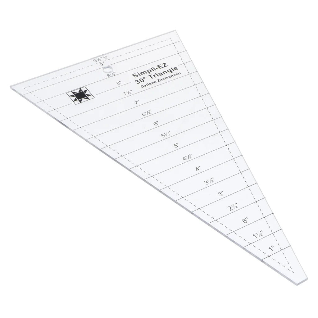 Quilturs – Precision Acrylic Dresden Ruler