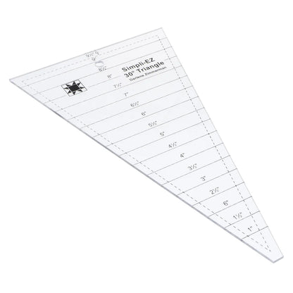 Quilturs – Precision Acrylic Dresden Ruler