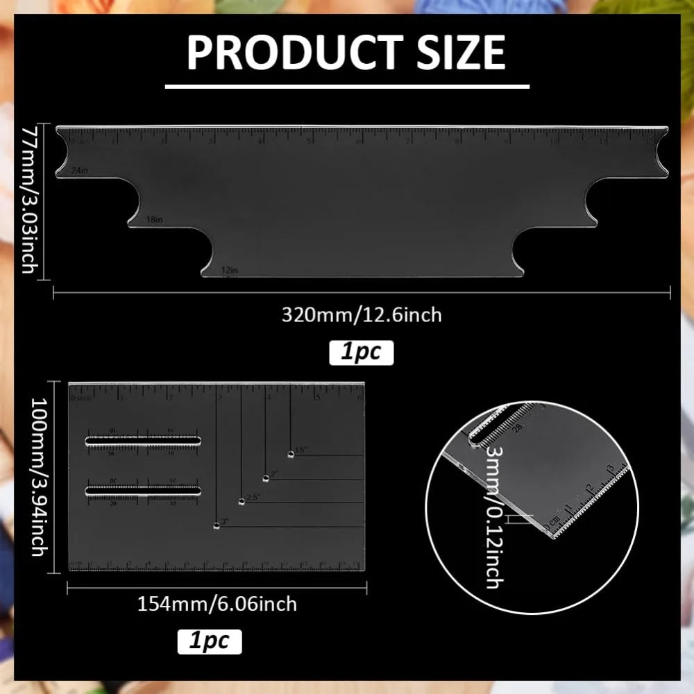Crossy – Acrylic Cross Stitch Reference Tool
