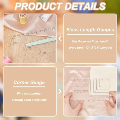 Crossy – Acrylic Cross Stitch Reference Tool