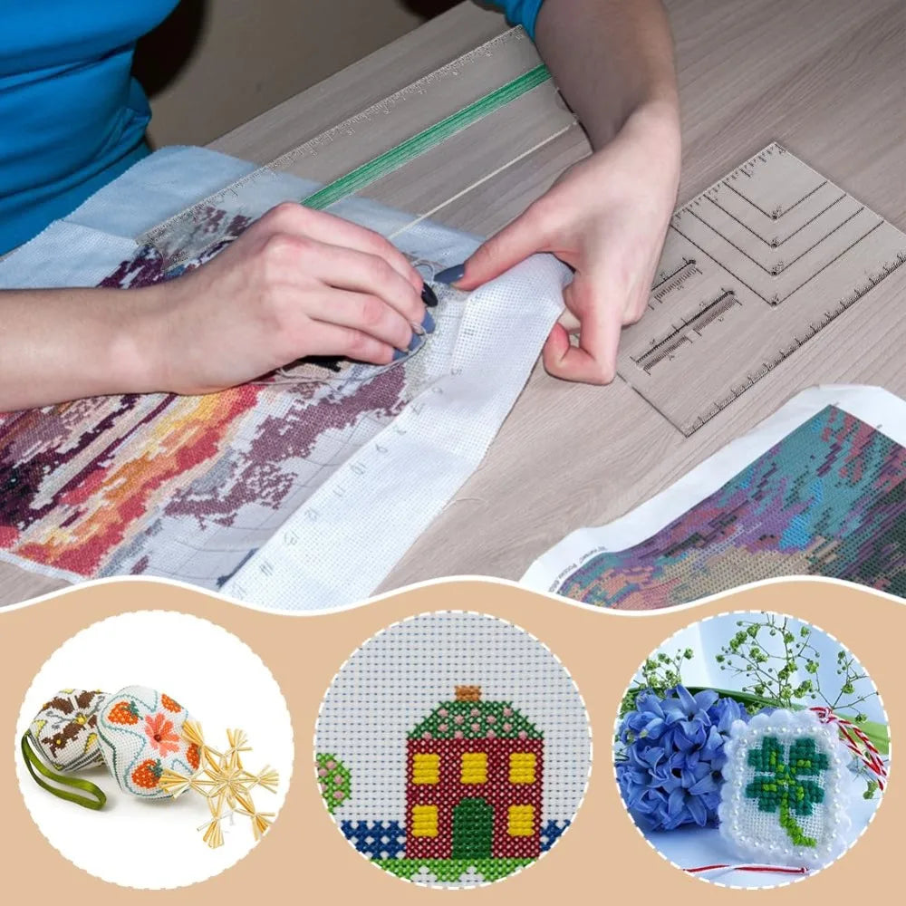 Crossy – Acrylic Cross Stitch Reference Tool