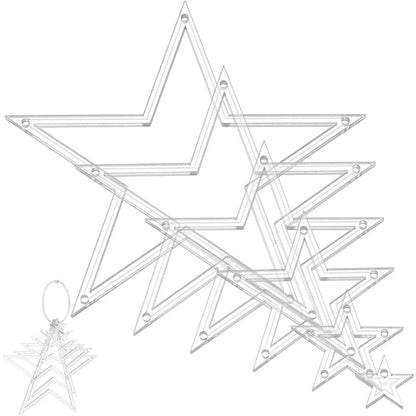 Starry – 6-Piece Acrylic Quilting Template Set