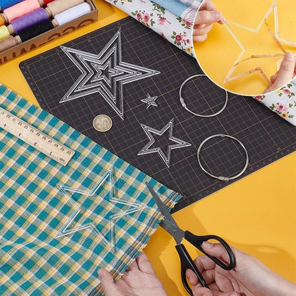 Starry – 6-Piece Acrylic Quilting Template Set