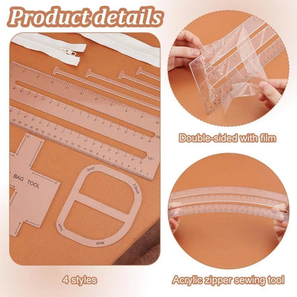 Boxy – 4-Piece Bag Making Template Set