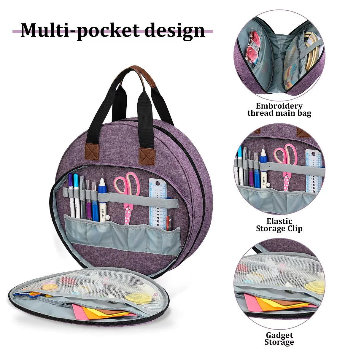 Bagora – Embroidery Thread Organizer Bag