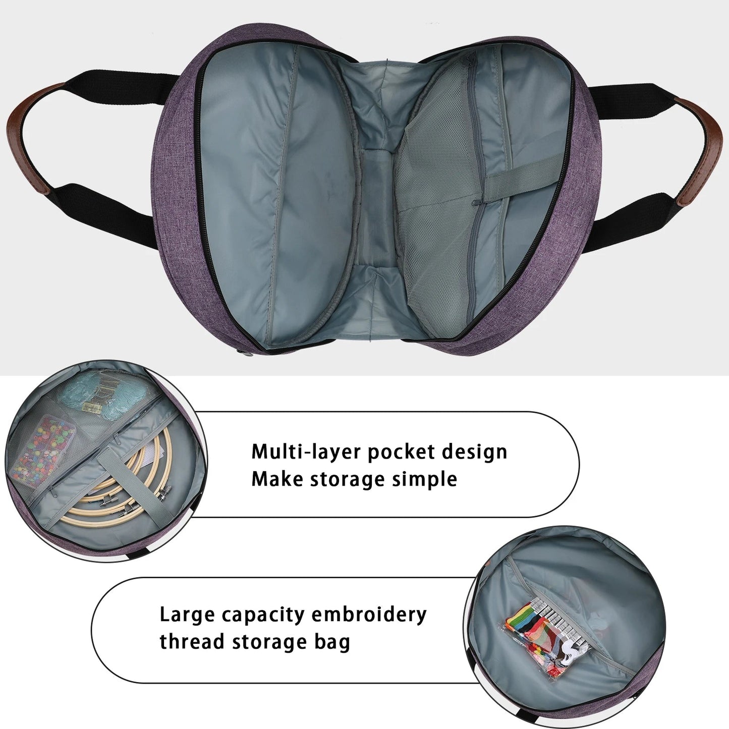 Bagora – Embroidery Thread Organizer Bag