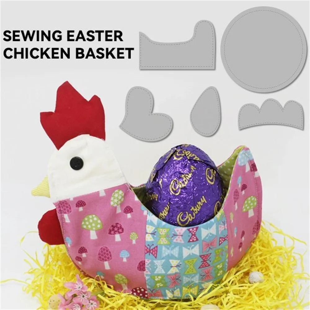 Cluckle – Easter Chicken Basket Template Set