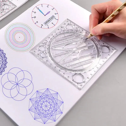 Rotavy – Rotatable Geometry & Design Ruler