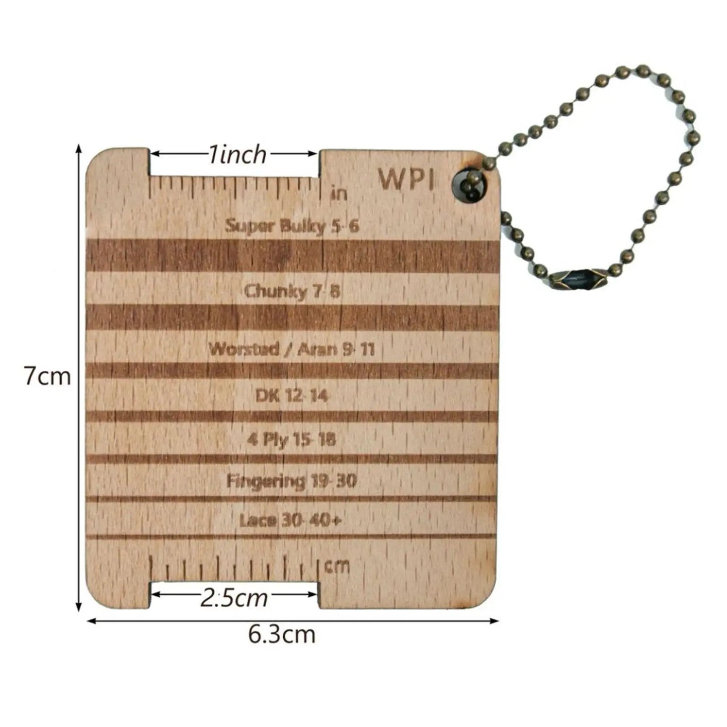 Knitiva – Knitting Gauge Ruler Set