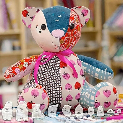 TeddyMemo – Acrylic Memory Bear Template Large Set