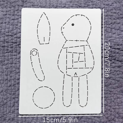 Furrries – Cute Animals Patchwork Pet Template Set