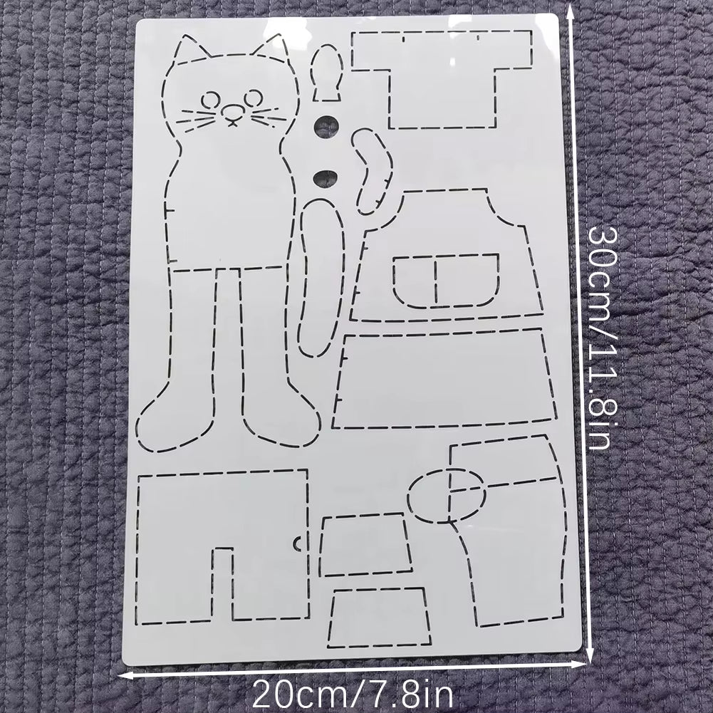 Furrries – Cute Animals Patchwork Pet Template Set