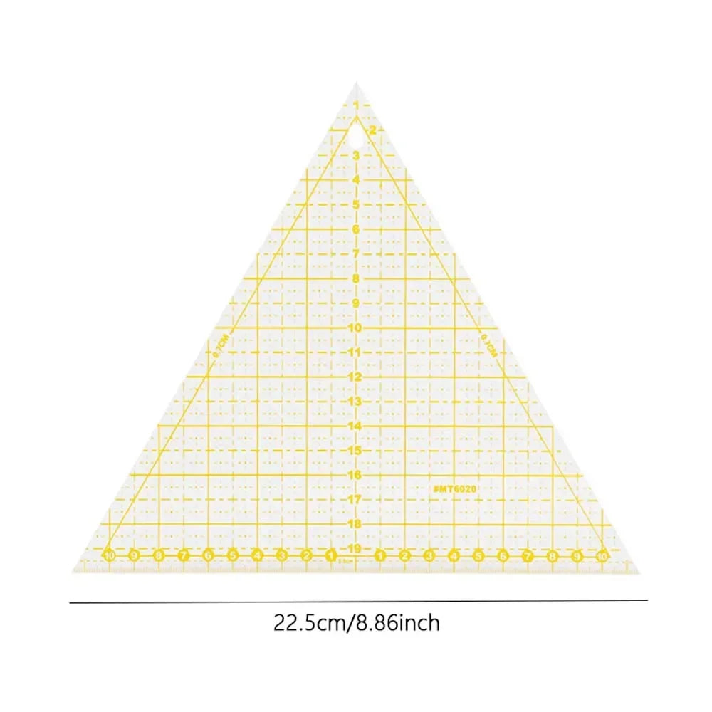 Trianq – Large Triangle Quilting & Sewing Ruler