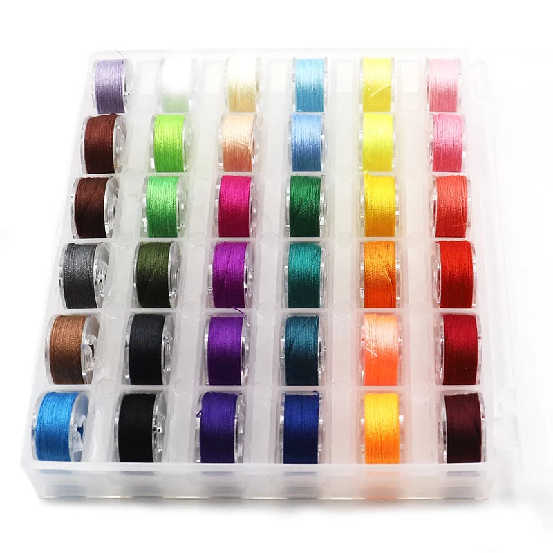 Stitchdova – 36-Color Polyester Sewing Thread Set