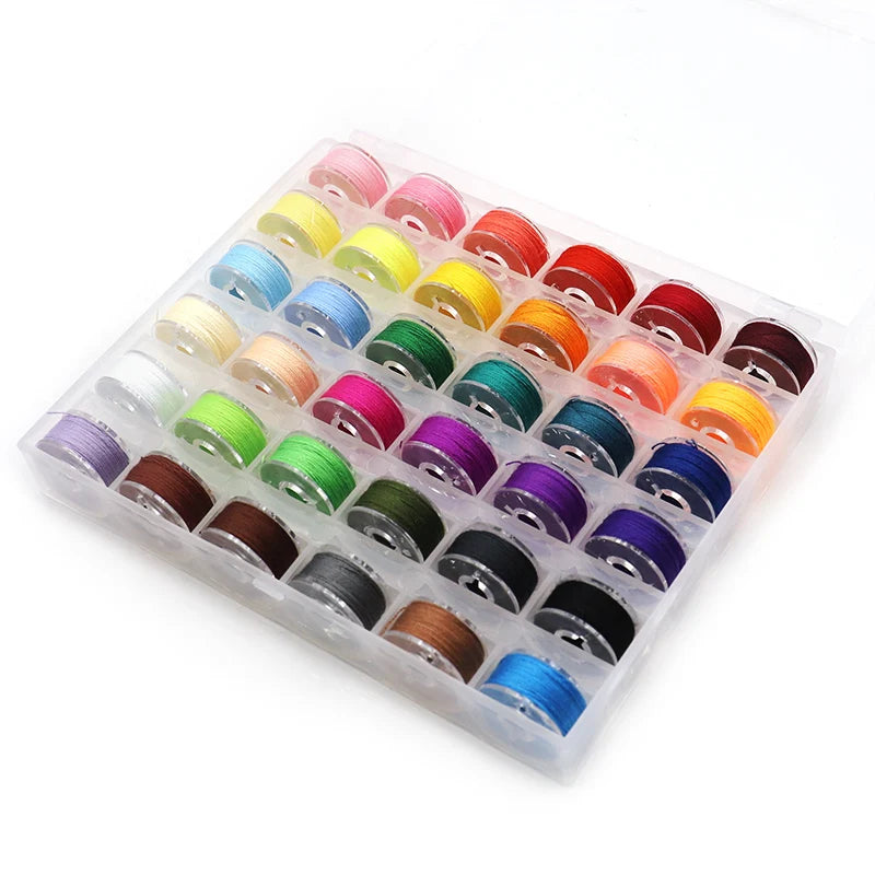 Stitchdova – 36-Color Polyester Sewing Thread Set