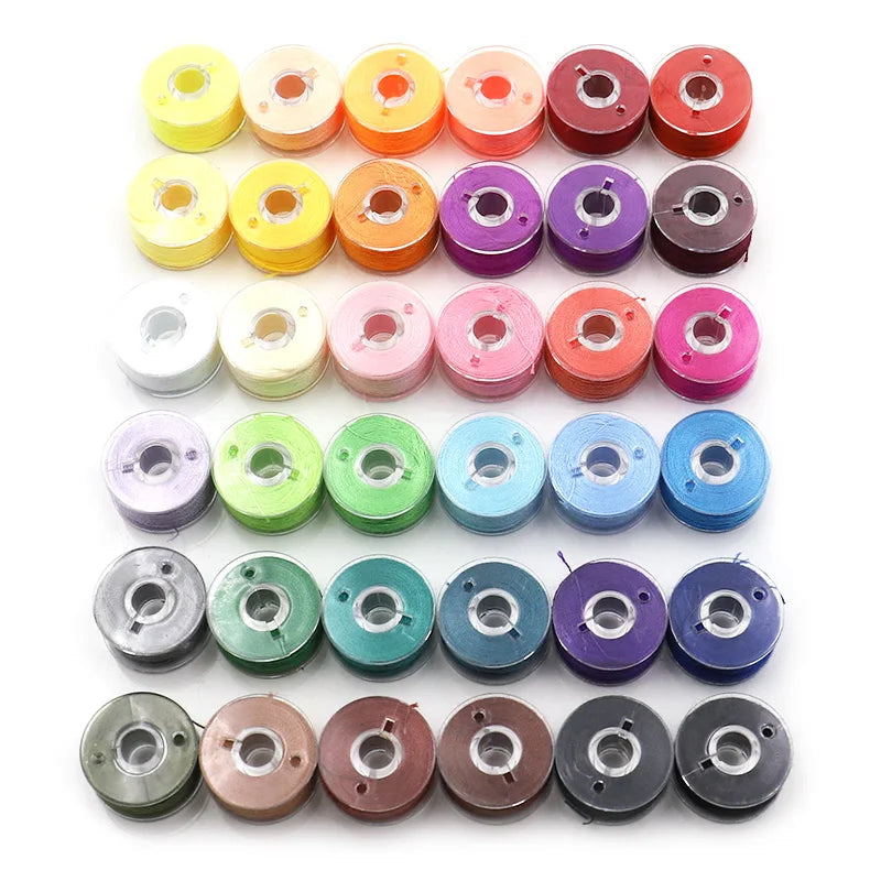 Stitchdova – 36-Color Polyester Sewing Thread Set