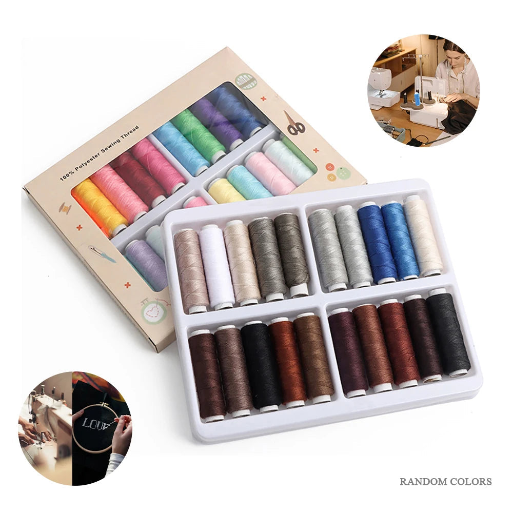 SewColor – 20-Color Sewing Thread Set