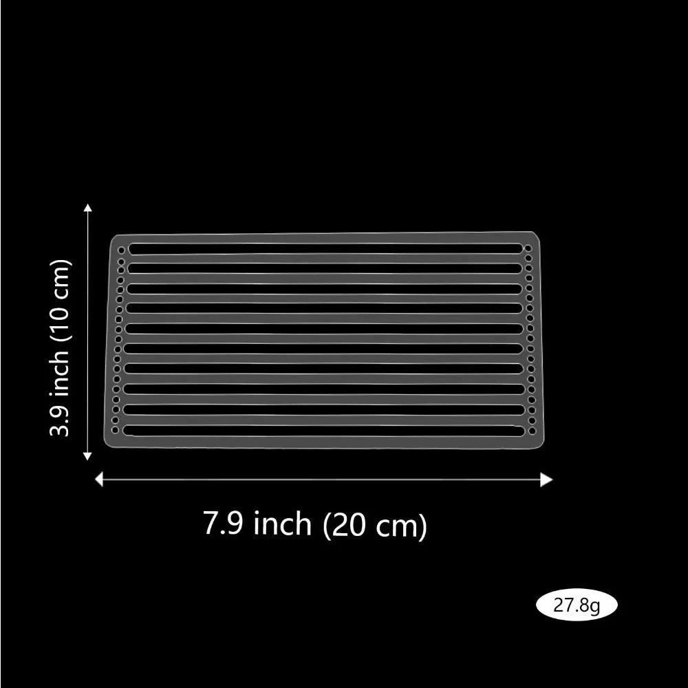 PatchPulse – Acrylic Sashiko Embroidery Stencil