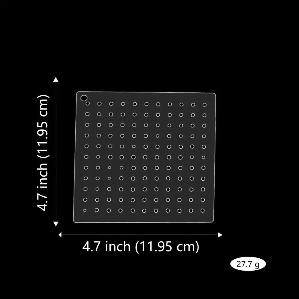 PatchPulse – Acrylic Sashiko Embroidery Stencil