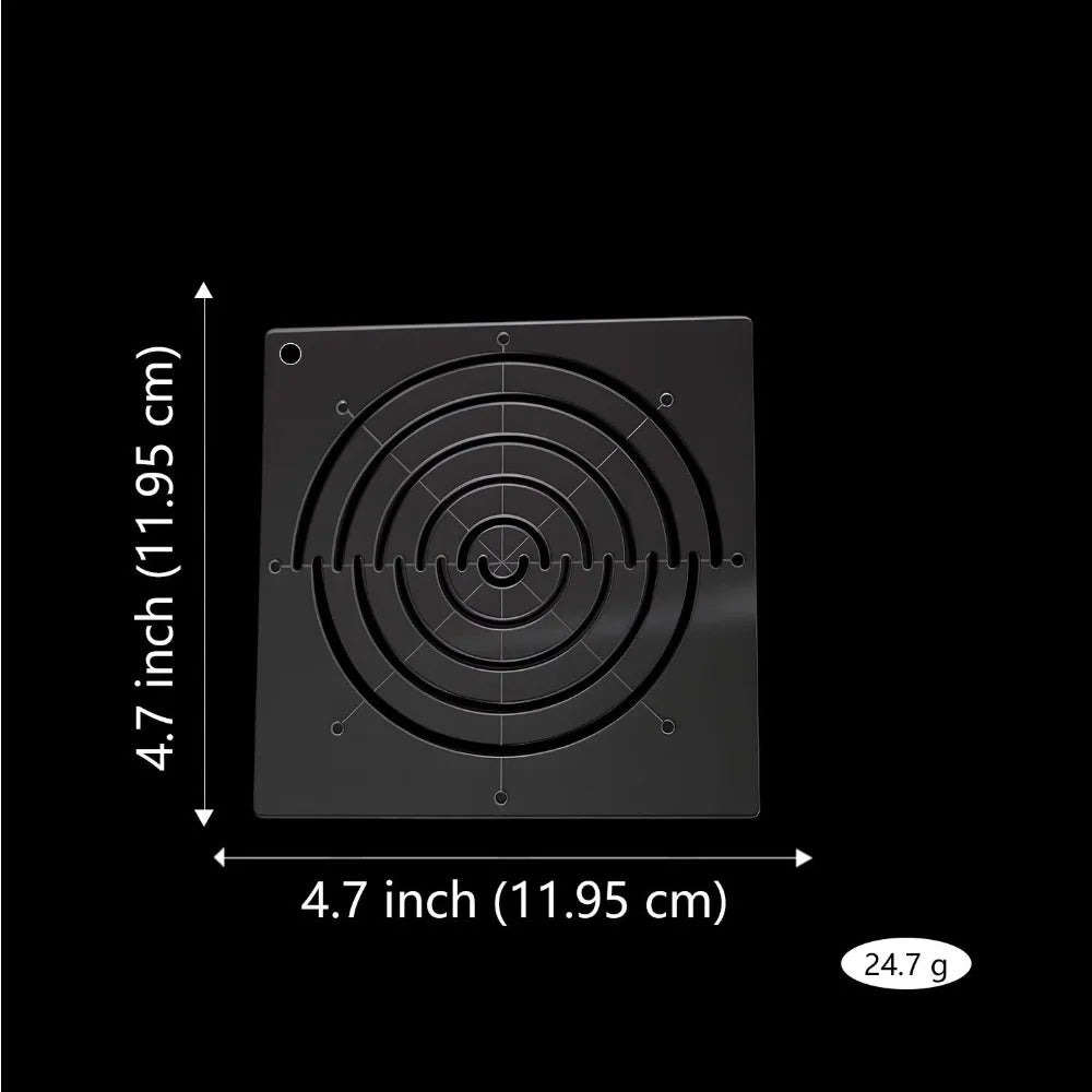 PatchPulse – Acrylic Sashiko Embroidery Stencil