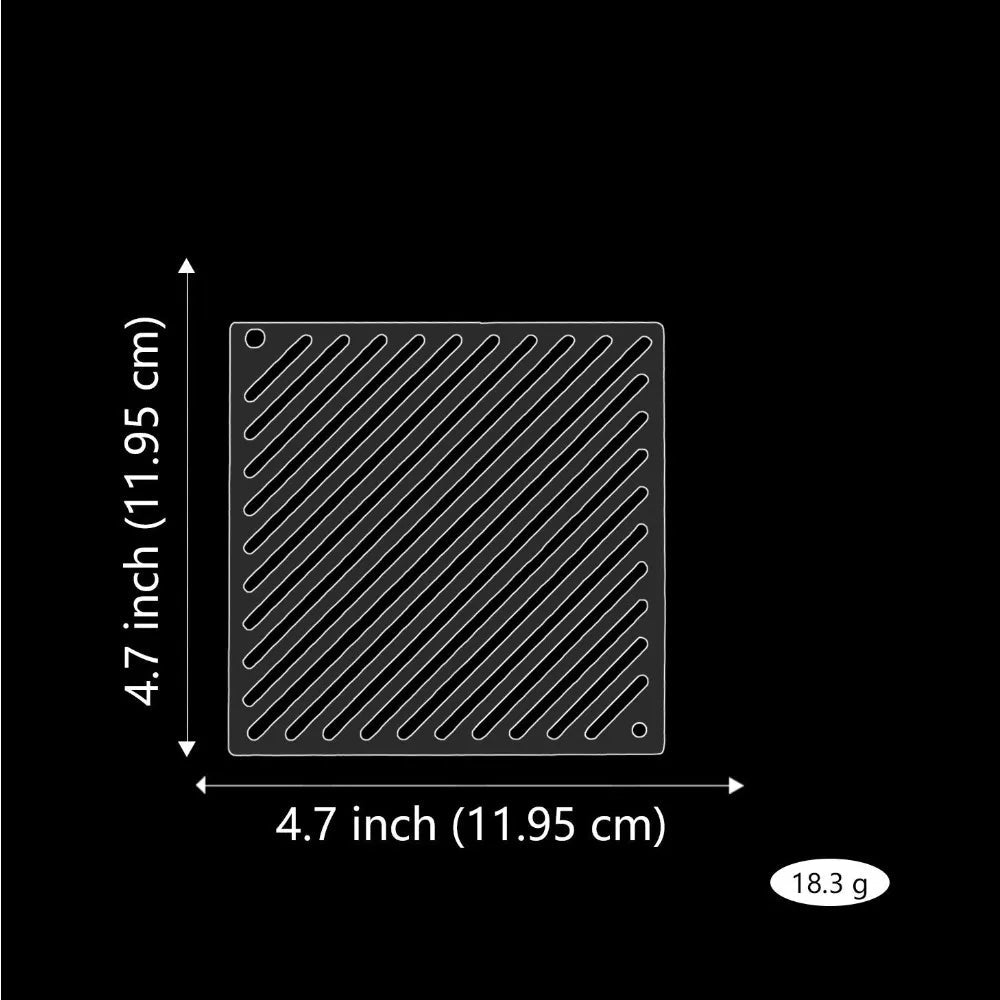 PatchPulse – Acrylic Sashiko Embroidery Stencil