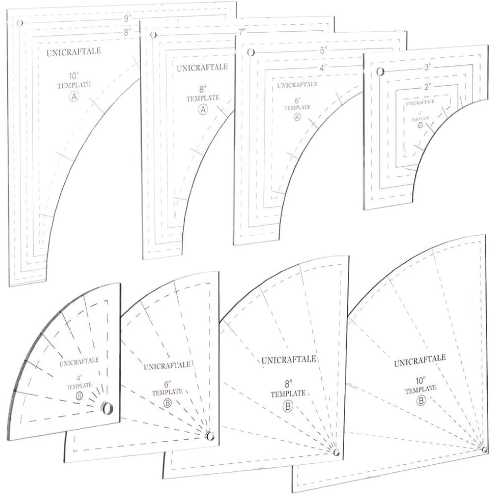 QuiltWeave – Path Quilting Template Set