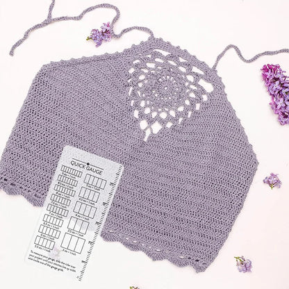 KnitWit – Knitting & Crochet Gauge Ruler.