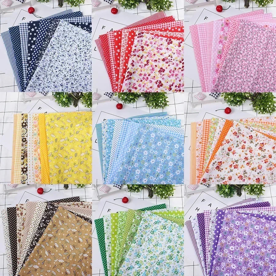 FabricLore – Printed Cotton Fabric Squares