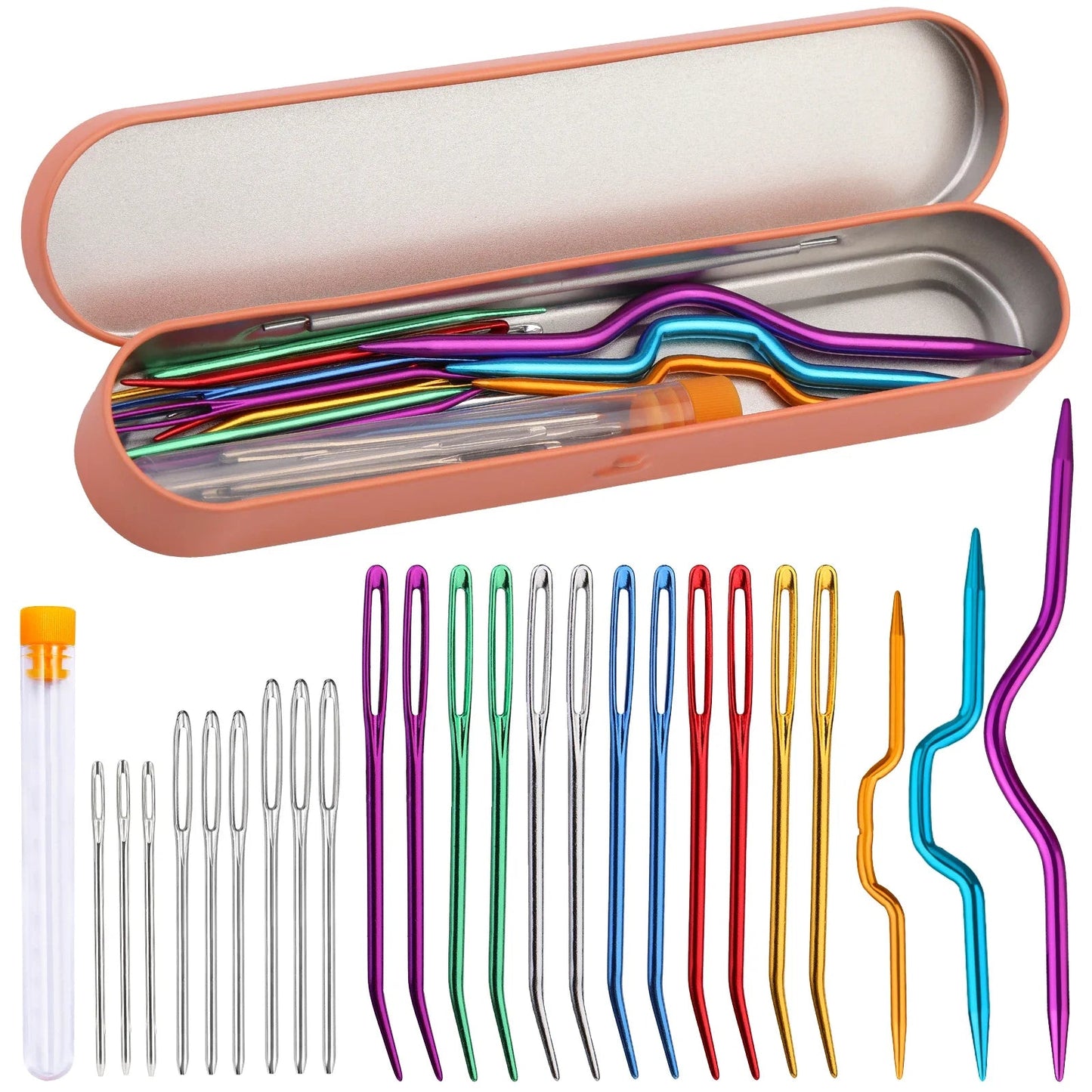 YarnExp – Professional Crochet & Needle Kit with Storage Box