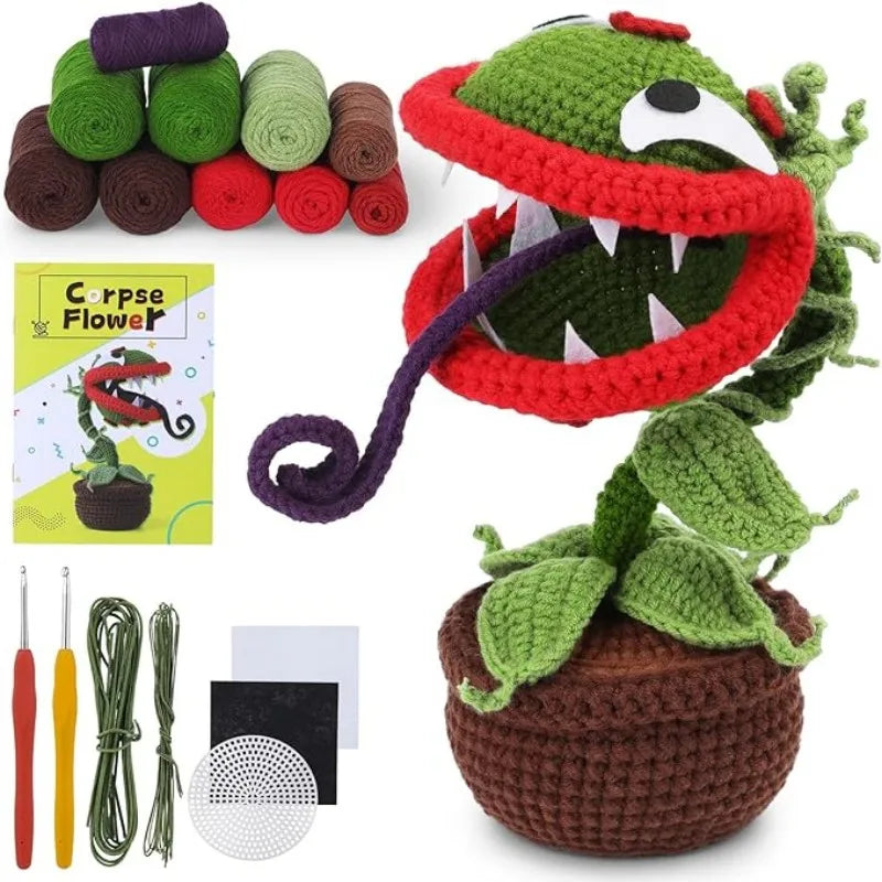 EvilWeave – DIY Flower Crochet Material Kit