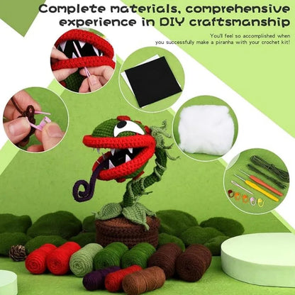 EvilWeave – DIY Flower Crochet Material Kit