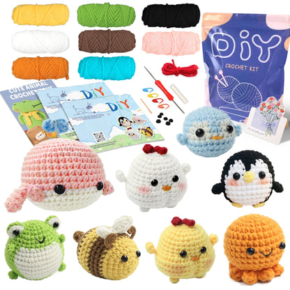 CritterCraft – Beginner Animal Crochet Starter Set