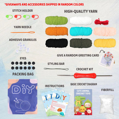 CritterCraft – Beginner Animal Crochet Starter Set