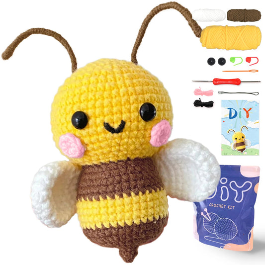CritterKnit – Beginner Animal Crochet Starter Set