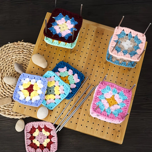 CrochSquare – Bamboo Crochet Blocking Plate