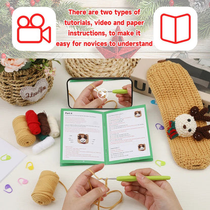 FestiveCup – Christmas Cup Cover Crochet Kit