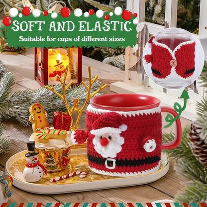 FestiveCup – Christmas Cup Cover Crochet Kit