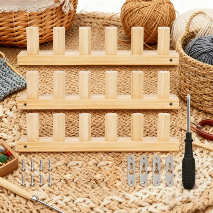 LoomEase – Adjustable Chunky Yarn Knitting Loom