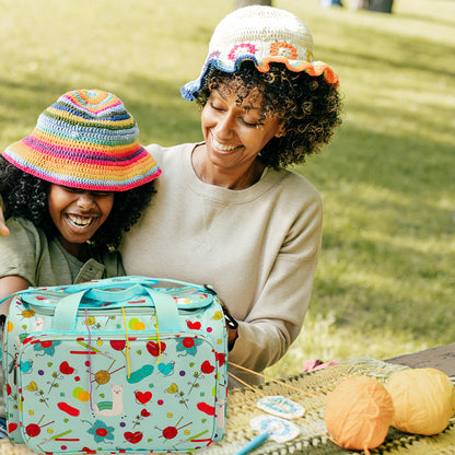 YarnKit – Knitting & Crochet Storage Tote Organizer