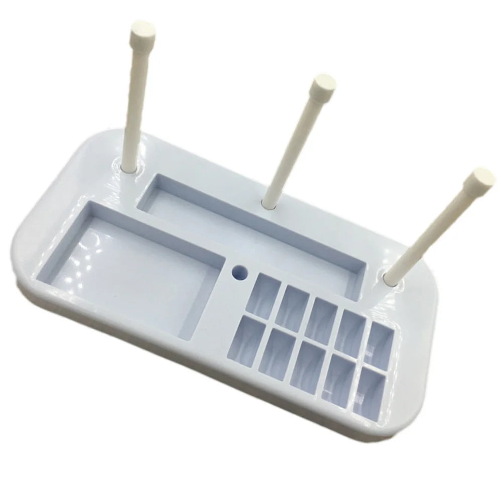 ThreadyStand – Metallic 3-Spool Sewing Machine Thread Stand